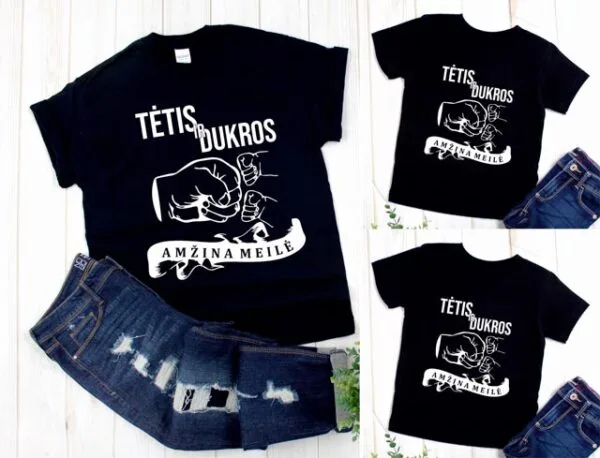 Tetis 2 dukros juodas