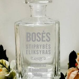 Graviruotas grafinas Bosės stiprybės eliksyras