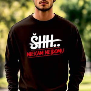 Juodos spalvos džemperis ŠŠ niekam neįdomu